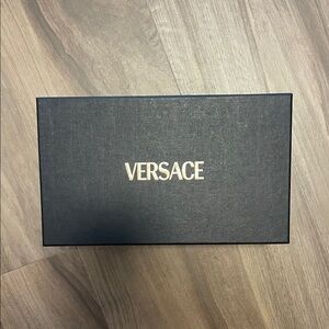 NEW Versace Black Box with Gold Logo